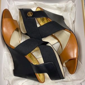 Shoe: meadow wedge